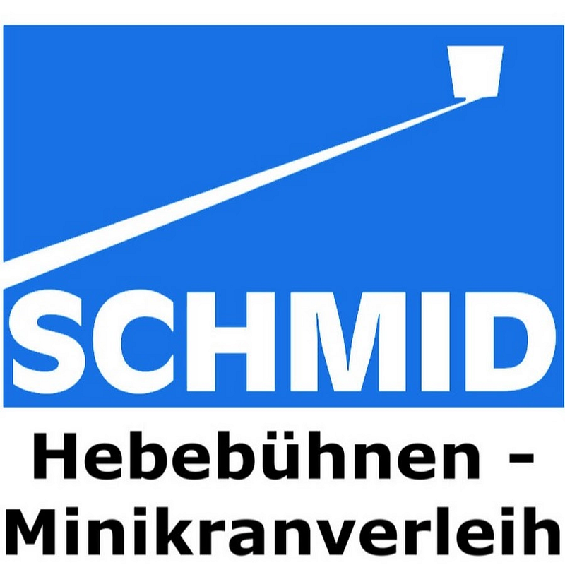 SCHMID Hebebühnen- Minikranverleih Logo