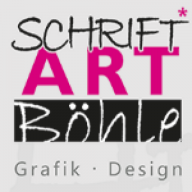 Schrift Art Böhle Logo