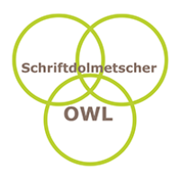 Stefanie Jensen Schriftdolmetscherin Logo