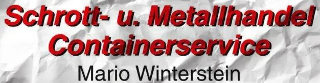 Winterstein Mario - Schrott- u. Metallhandel Containerservice Logo