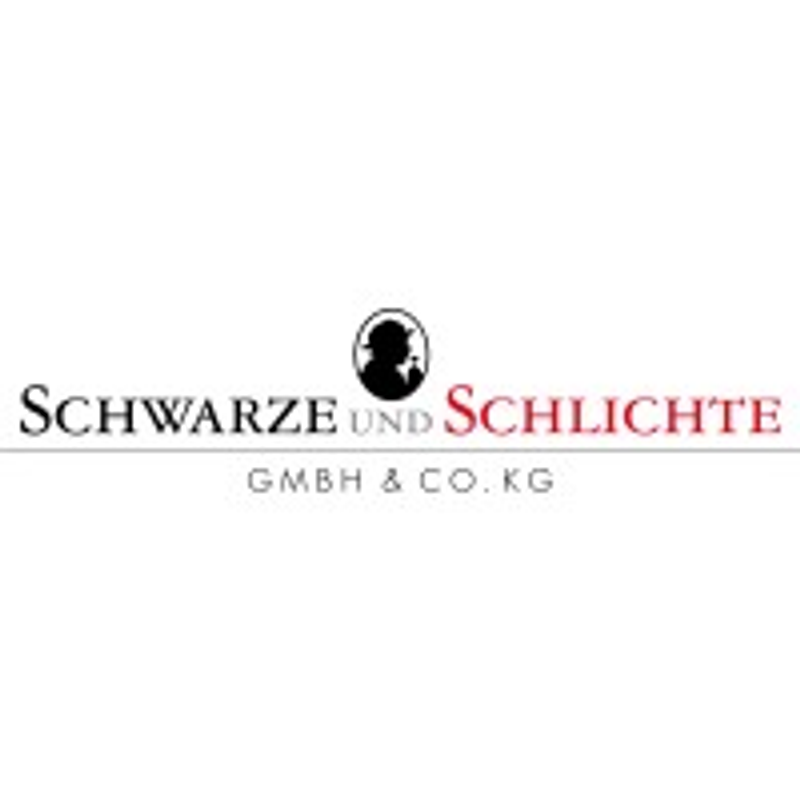 Schwarze und Schlichte Logo