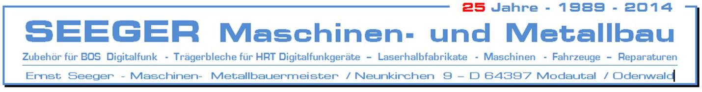 Seeger Ernst Maschinenbautechniker Logo