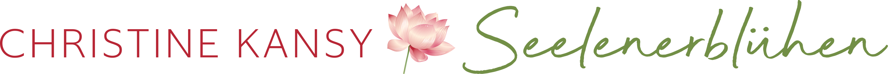 Seelenerblühen Christine Kansy - Coaching Logo