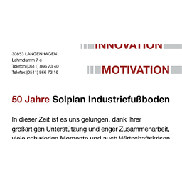 Solplan Industriefußböden Markus Schmidt Markus Logo