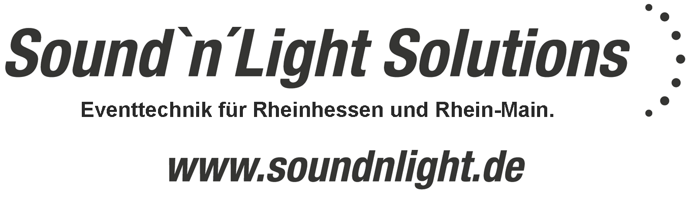 Sound'n'Light Solutions Veranstaltungstechnik Logo