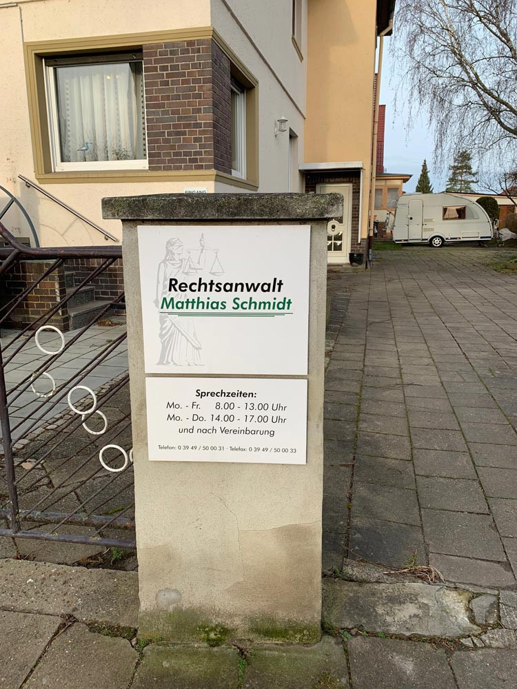 Schmidt Matthias Rechtsanwaltskanzlei Logo