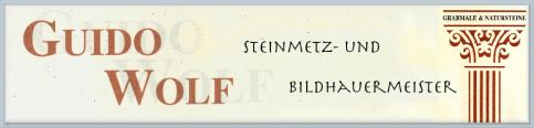 Wolf Guido Grabmale und Natursteine Logo