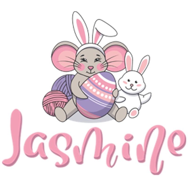 Strickmaus Jasmine Logo