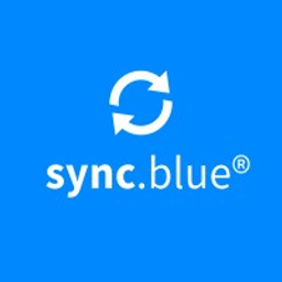 sync.blue® Logo
