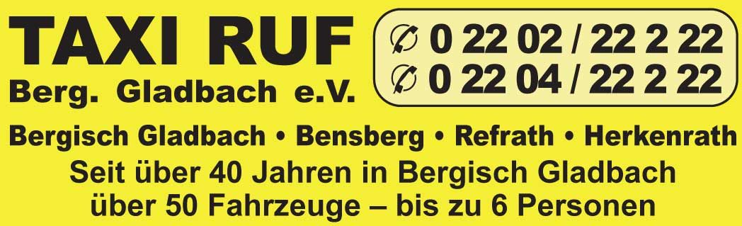 Taxi-Ruf Bergisch Gladbach Logo