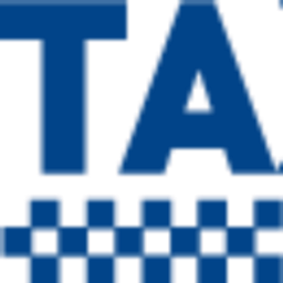 Taxi Spieler Taxiunternehmen Logo