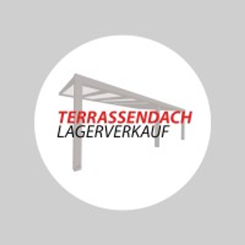 Terrassendach Lagerverkauf Logo