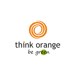 think orange be green Logo