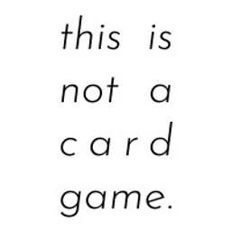 thisisnotacardgame.com Logo