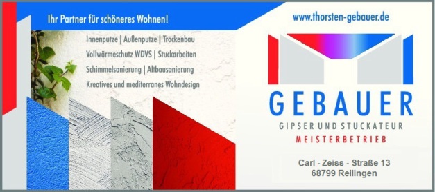 Gipser- und Stuckateurmeister Thorsten Gebauer Logo