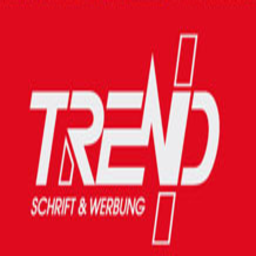 TREND Schrift u. Werbung Logo