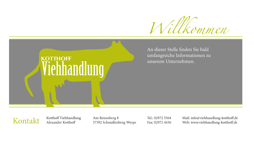 Kotthoff Theo Viehhandlung Nadelholzkulturen Logo