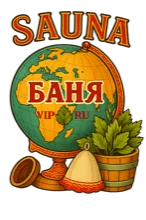 VIP-RU Sauna Banja Logo