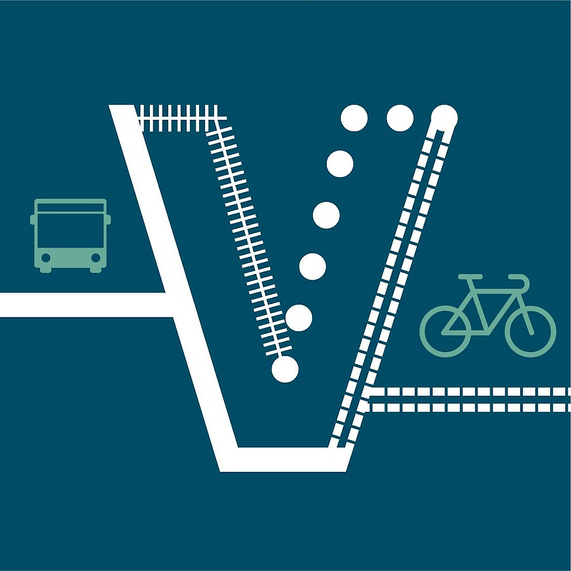 Vmobil - Verkehrsverbund Vorarlberg Logo