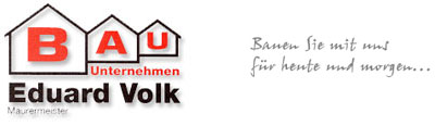 Volk Eduard Bauunternehmung Logo