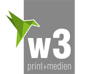 w3 print + medien GmbH & Co. KG Druckereien Logo