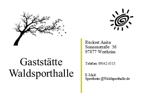 Waldsporthalle Gaststätte Logo
