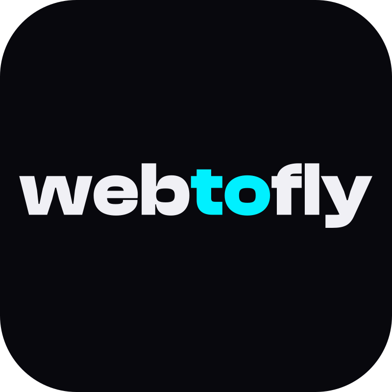 webtofly Logo