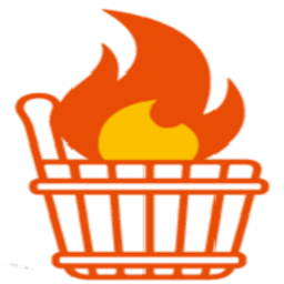 Lars Machalet EH mit Zubern, Saunen und Grillhütten Wellnessfeuer Logo