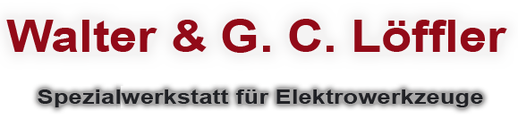 Löffler Walter + G.C. Werkzeug - u. Maschinengroßhandel Reparaturen Logo