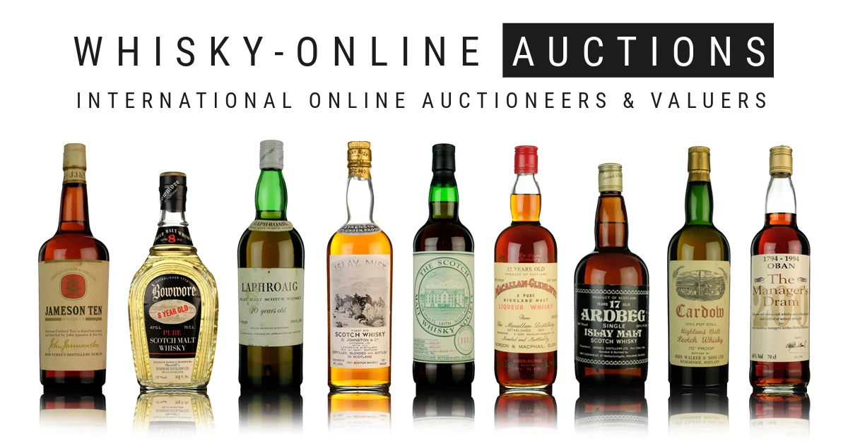 Whisky Online Auctions - Whisky Auction Logo