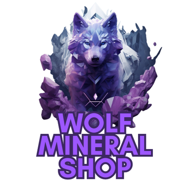 Wolf Mineral Shop Logo